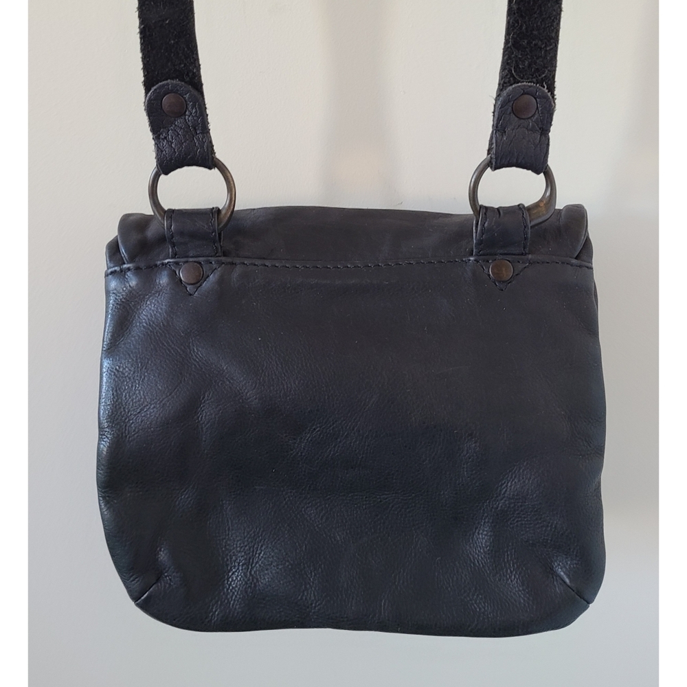 Vintage ALLSAINTS Leather Crossbody - Black - Picture 4 of 4